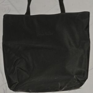 Nicolle Miller Large Black Canvas Tote Bag